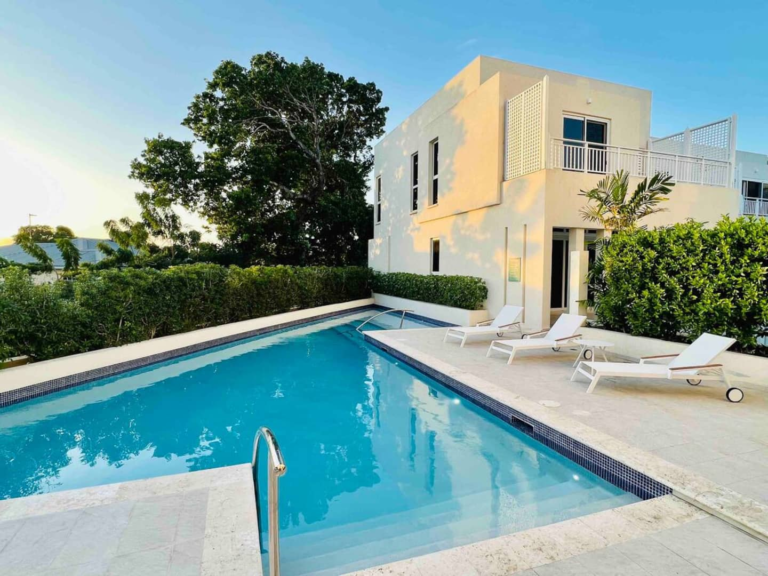 Harmony Hall Green poolside condo, Oistins, Barbados