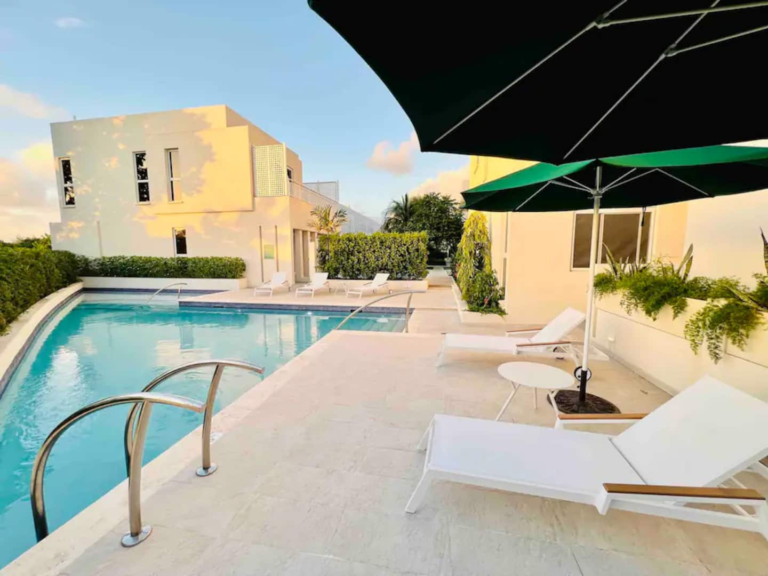 Harmony Hall Green poolside condo, Oistins, Barbados