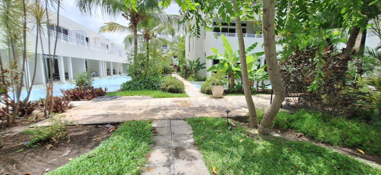 Harmony Hall Green poolside condo, Oistins, Barbados
